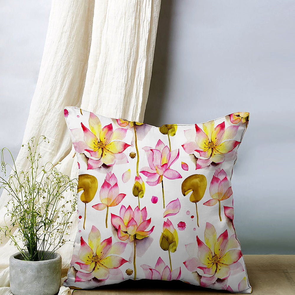 Floral print 2024 cushion covers