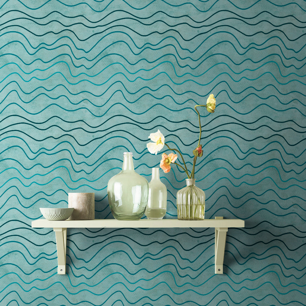 Blue Wallpaper Collection - Get the Perfect Match from Drape Story ...