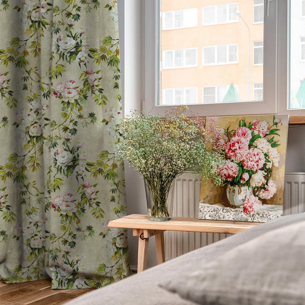 Shop Green Curtains for Bedroom & Living Room at Drape Story – Spaces ...