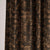 Radiance Foil Coffee Brown Dimout Curtain Set Of 2 -(1003_1911_23)