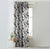 Elegant Floral Print Matt Finish  Room Darkening Curtain Set Of 1pc -  MTDS103A