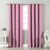 Jacquard Room Darkening Curtains in Baby Pink Set Of 2 - (P106)