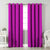 Jacquard Room Darkening Curtains in Fuschia Purple Set Of 2 - (P108)