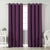 Jacquard Room Darkening Curtains in Beetroot Purple Set Of 2 - (P109)