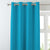 Jacquard Room Darkening Curtains in Curious Blue Set Of 2 - (P112)