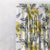 Watercolor Garden Floral Olive Heavy Satin Blackout curtains Set Of 2 - (DS116D)