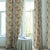 Tulip Delight Floral Yellow Heavy Satin Blackout curtains Set Of 2 - (DS131E)