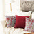 Combination Digital Printed White Red Cushion Cover - (147DP512)