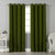 Jacquard Room Darkening Curtains in Seaweed Green Set Of 2 - (P14)