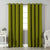 Jacquard Room Darkening Curtains in Algae Green Set Of 2 - (P157)