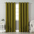 Jacquard Room Darkening Curtains in Woodbine Set Of 2 - (P168)