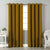 Jacquard Room Darkening Curtains in Brown Set Of 2 - (P169)