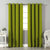 Jacquard Room Darkening Curtains in Leaf Green Set Of 2 - (P181)