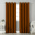 Jacquard Room Darkening Curtains in Clay Brown Set Of 2 - (P194)