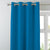 Jacquard Room Darkening Curtains in Arabian Blue Set Of 2 - (P196)