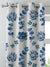 Elegant Floral Print Room Darkening Curtains Set Of 1pc  DS19C