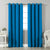 Jacquard Room Darkening Curtains in Pacific Point Blue Set Of 2 - (P200)