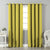 Jacquard Room Darkening Curtains in Citrus Burst Yellow Set Of 2 - (P201)