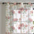 Elegant Floral Print Sheer Semi Transparent Curtain - Set Of 1pc -DS206A