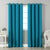 Jacquard Room Darkening Curtains in Pacific Blue Set Of 2 - (P211)