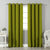 Jacquard Room Darkening Curtains in Olive Set Of 2 - (P214)