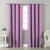 Jacquard Room Darkening Curtains in Pink Diamond Set Of 2 - (P219)