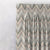 Zigzag Zest Geometric Tan Beige Heavy Satin Room Darkening Curtains Set Of 1pc - (DS226C)