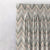 Zigzag Zest Geometric Tan Beige Heavy Satin Room Darkening Curtains Set Of 2 - (DS226C)