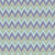 Zigzag Zest Geometric Space Blue Heavy Satin Blackout curtains Set Of 2 - (DS226D)
