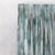 Color Blot Geometric Teal Heavy Satin Room Darkening Curtains Set Of 2 - (DS234D)