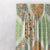BloomBlock Floral Grass Green Heavy Satin Room Darkening Curtains Set Of 1pc - (DS236B)