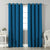 Jacquard Room Darkening Curtains in Starlights Blue Set Of 2 - (P239)