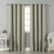 Jacquard Room Darkening Curtains in Jungle Camouflage Set Of 2 - (P23)