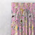 Angelic Garden Kids Pink Heavy Satin Room Darkening Curtains Set Of 1pc - (DS241C)