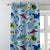 Underwater Fantasy Kids Sky Blue Heavy Satin Blackout curtains Set Of 2 - (DS242A)