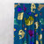 Underwater Fantasy Kids Powder Blue Heavy Satin Room Darkening Curtains Set Of 2 - (DS242B)
