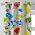Elegant Kids Print Room Darkening  Curtain - Set Of 1pc - DS243A