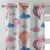 Balloon Rides Kids White Heavy Satin Blackout Curtains Set Of 1pc - (DS253A)