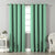 Jacquard Room Darkening Curtains in Minty Mint Set Of 2 - (P256)