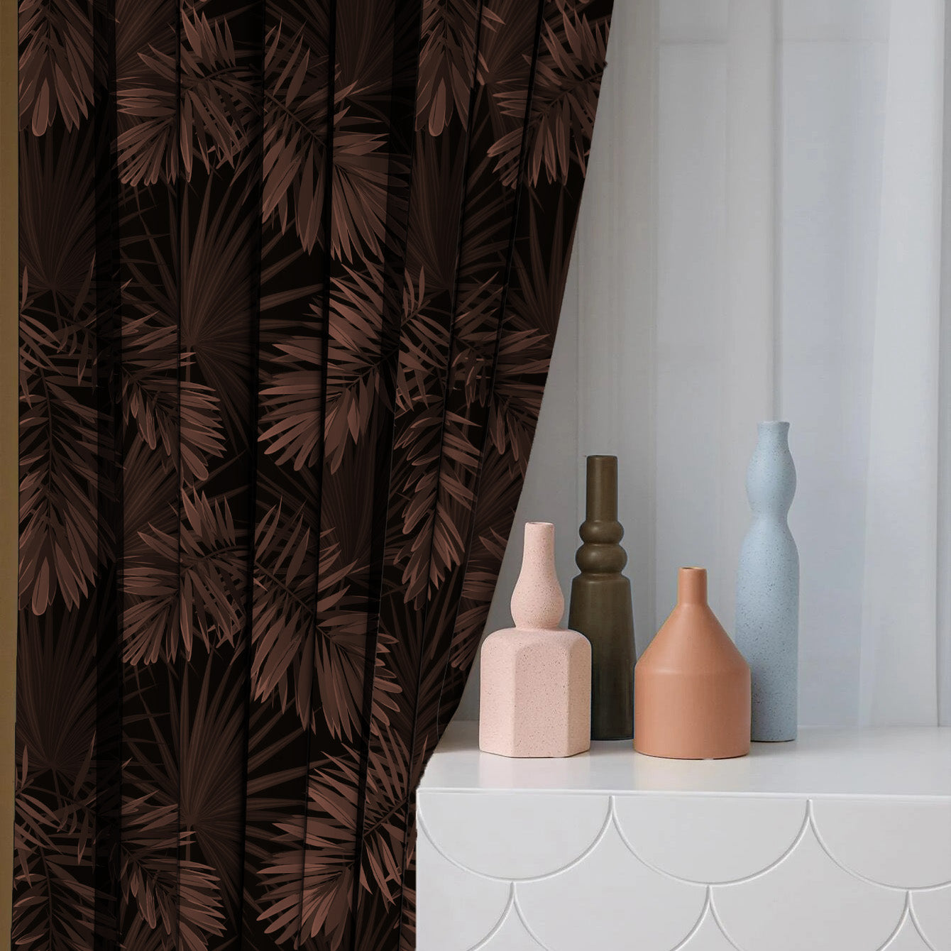 Buy Dark Chocolate Blackout Curtains Online