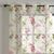 Elegant Floral Print Sheer Semi Transparent Curtain - Set Of 1pc -DS260A1