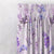 Lovely Lavender Floral Lavendar Heavy Satin Blackout curtains Set Of 2 - (DS260B)