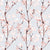 Cherry Charm Floral Soft Pink Heavy Satin Room Darkening Curtains Set Of 2 - (DS263A)