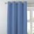 Jacquard Room Darkening Curtains in Cornflour Blue Set Of 2 - (P268)