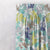 Chromatic Foliage Floral Midnight Blue Heavy Satin Room Darkening Curtains Set Of 1pc - (DS271B)
