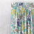 Chromatic Foliage Floral Midnight Blue Heavy Satin Room Darkening Curtains Set Of 2 - (DS271B)