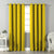 Jacquard Room Darkening Curtains in Buttercup Yellow Set Of 2 - (P277)