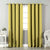 Jacquard Room Darkening Curtains in Mellow Yellow Set Of 2 - (P2)