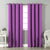 Jacquard Room Darkening Curtains in Orchid Purple Set Of 2 - (P316)