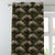 Elegent Indie Print Matt Finish Room Darkening Curtain Set of 2 MTDS318D